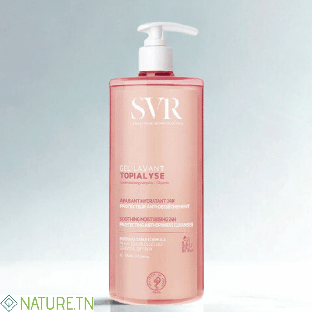 SVR TOPIALYSE GEL LAVANT FLACON POMPE 1L 3 SVR TOPIALYSE GEL LAVANT FLACON POMPE 1L