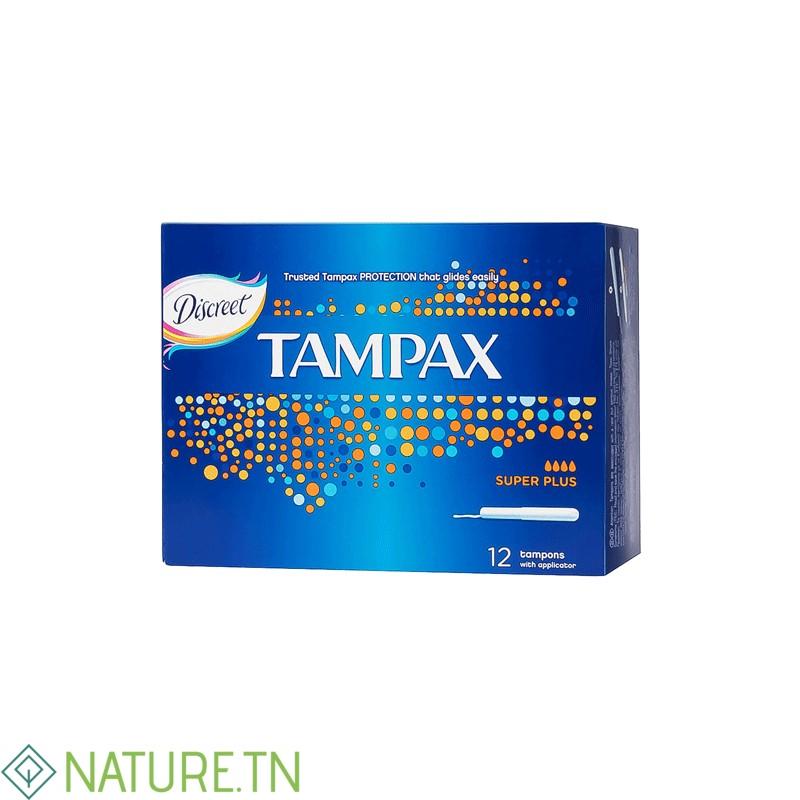 TAMPAX TAMPONS SUPER PLUS 12 PIECES 1