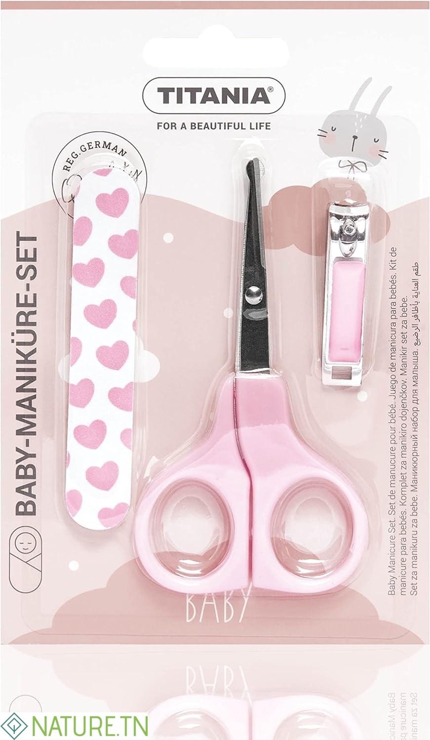 TITANIA B BOX SET MANUCURE BEBE 3 PIECES 1296 3 TITANIA B BOX SET MANUCURE BEBE 3 PIECES 1296