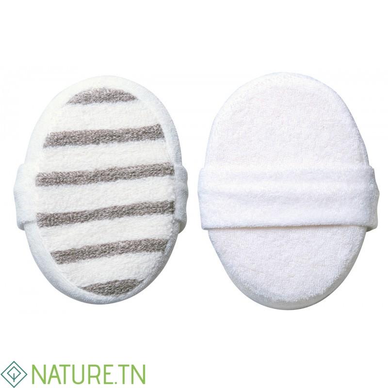 TITANIA EPONGE DE BAIN OVALE EN CHANVRE TERRY 7701 1 TITANIA EPONGE DE BAIN OVALE EN CHANVRE TERRY 7701 1
