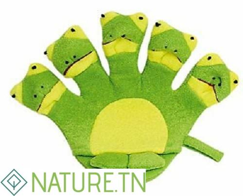 TITANIA GANT DE BAIN GRENOUILLE KIDS 9200 1 TITANIA GANT DE BAIN GRENOUILLE KIDS 9200 1