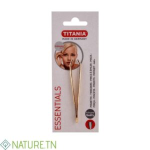 TITANIA PINCE A EPILER DORE 1074/GG