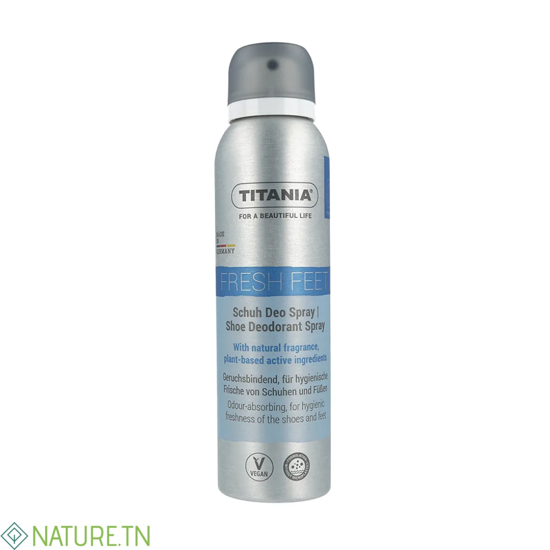 TITANIA SPRAY DEODORANT POUR CHAUSSURES 150ML 5048 1 TITANIA SPRAY DEODORANT POUR CHAUSSURES 150ML 5048 1