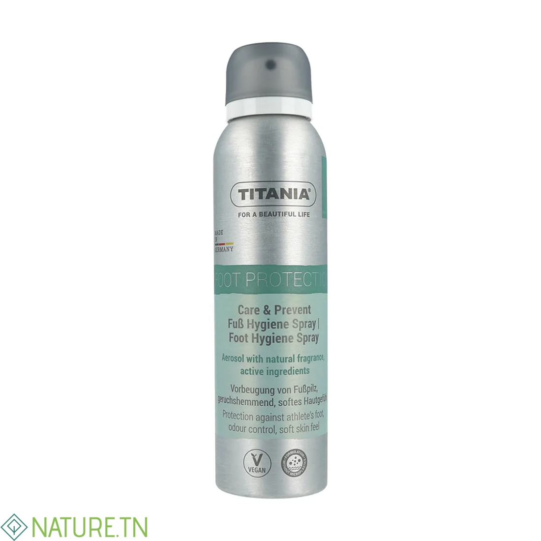 TITANIA SPRAY POUR LHYGIENE DES PIEDS 150ML 5042 3 TITANIA SPRAY POUR LHYGIENE DES PIEDS 150ML 5042