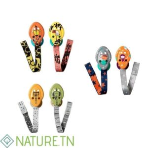 TOMMEE TIPPEE 2 ATTACHES SUCETTES CLIP-ON 0M+