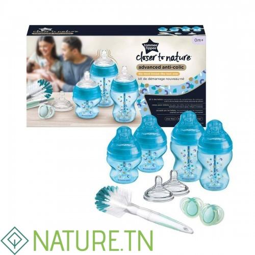 TOMMEE TIPPEE ADVANCED ANTI-COLIQUE KIT DE NAISSANCE BLEU 3 TOMMEE TIPPEE ADVANCED ANTI-COLIQUE KIT DE NAISSANCE BLEU