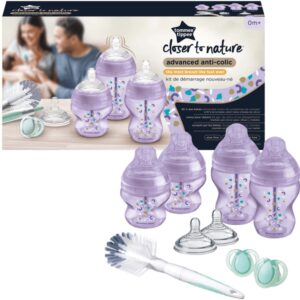 TOMMEE TIPPEE ADVANCED ANTI-COLIQUE KIT DE NAISSANCE ROSE
