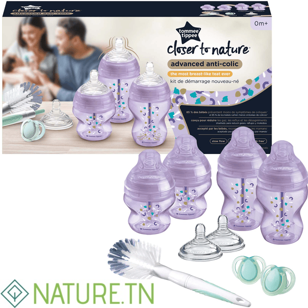 TOMMEE TIPPEE ADVANCED ANTI-COLIQUE KIT DE NAISSANCE ROSE 1 TOMMEE TIPPEE ADVANCED ANTI-COLIQUE KIT DE NAISSANCE ROSE 1