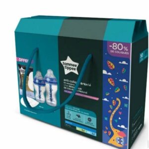 TOMMEE TIPPEE ADVANCED ANTI-COLIQUE KIT NAISSANCE BLEU PANDA