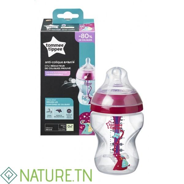 TOMMEE TIPPEE BIBERON ADVANCED ANTI-COLIQUE 0M+ 260ML 1