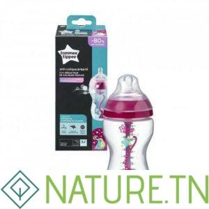 TOMMEE TIPPEE BIBERON ADVANCED ANTI-COLIQUE ROSE 3M+ 340ML