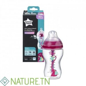 TOMMEE TIPPEE BIBERON ADVANCED ANTI-COLIQUE ROSE 3M+ 340ML