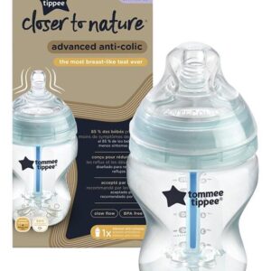 TOMMEE TIPPEE BIBERON ADVANCED ANTI-COLIQUE TURQUOISE 0M+ 260ML