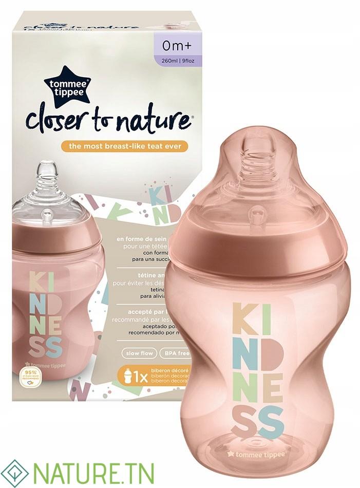 TOMMEE TIPPEE CLOSER TO NATURE BIBERON KINDNESS 260 ML 1