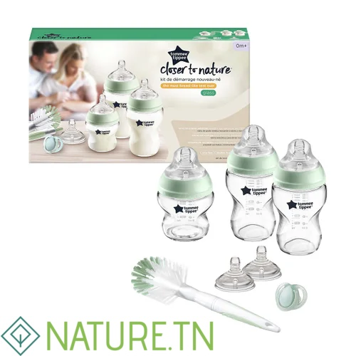 TOMMEE TIPPEE CLOSER TO NATURE KIT DE NAISSANCE EN VERRE 1 TOMMEE TIPPEE CLOSER TO NATURE KIT DE NAISSANCE EN VERRE 1