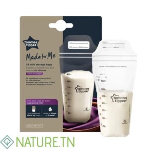 TOMMEE TIPPEE CLOSER TO NATURE LOTS DE 36 SACHETS DE CONSERVATION LAIT MATERNEL