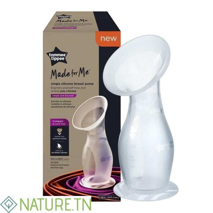 TOMMEE TIPPEE COLSE TO NATURE TIRE LAIT EN SILICONE 3 TOMMEE TIPPEE COLSE TO NATURE TIRE LAIT EN SILICONE