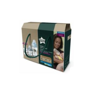 TOMMEE TIPPEE KIT NAISSANCE LE BIBERON CLOSER TO NATURE 0M+ HIBOU GRIS