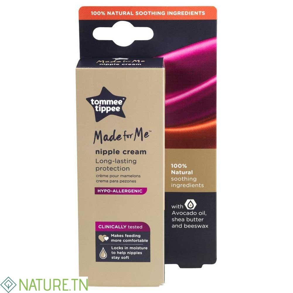 TOMMEE TIPPEE MADE FOR ME CREME POUR MAMELONS 40ML 2 TOMMEE TIPPEE MADE FOR ME CREME POUR MAMELONS 40ML 2