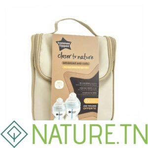 TOMMEE TIPPEE TROUSSE ADVANCED ANTI COLIQUE 02 BIBERONS EN PLASTIQUE