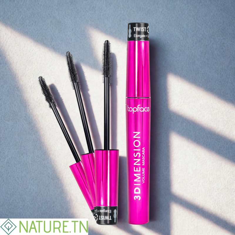 TOPFACE VOLUME MASCARA 3 DIMENSION BLACK 8ML 2 TOPFACE VOLUME MASCARA 3 DIMENSION BLACK 8ML 2
