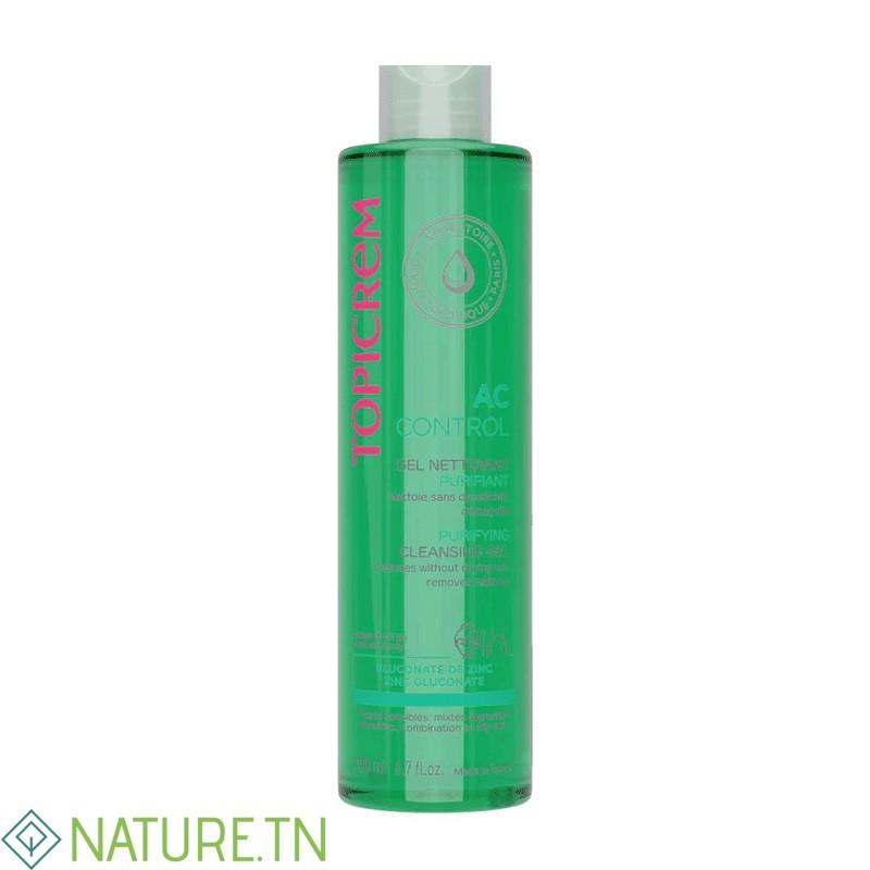 TOPICREM AC CONTROL GEL NETTOYANT PURIFIANT 200ML 3 TOPICREM AC CONTROL GEL NETTOYANT PURIFIANT 200ML