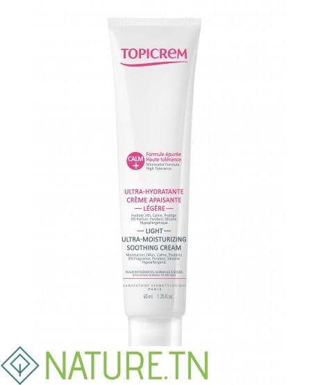 TOPICREM CALM+ ULTRA HYDRATANTE CREME APAISANTE CALMANTE LEGERE 40 ML 3 TOPICREM CALM+ ULTRA HYDRATANTE CREME APAISANTE CALMANTE LEGERE 40 ML