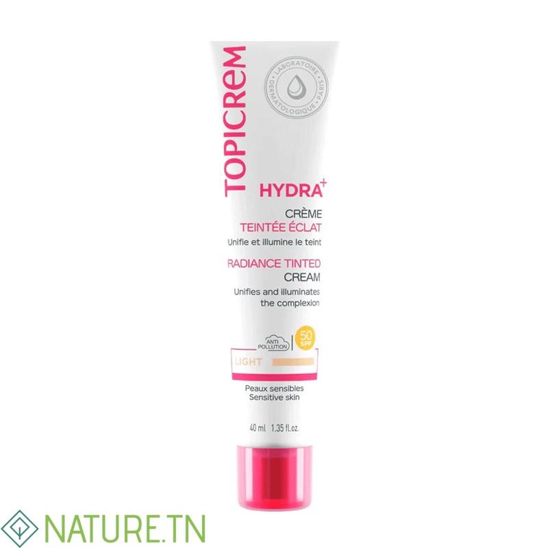 TOPICREM HYDRA+ CREME TEINTEE ECLAT LIGHT SPF50 40ML 1 TOPICREM HYDRA+ CREME TEINTEE ECLAT LIGHT SPF50 40ML 1