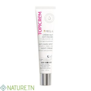 TOPICREM MELA CREME NUIT ANTI TACHES PEELING DOUX 40ML