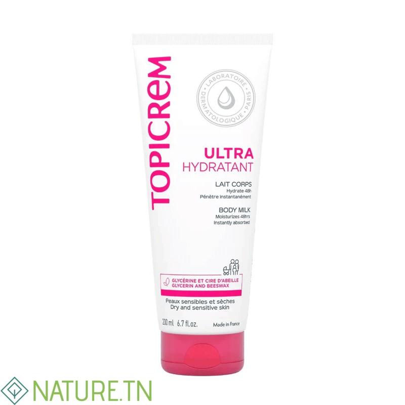 TOPICREM ULTRA HYDRATANT LAIT DE CORPS 200ML 2 TOPICREM ULTRA HYDRATANT LAIT DE CORPS 200ML 2