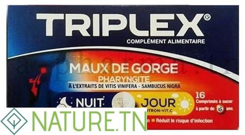 TRIPLEX JOUR NUIT MAUX DE GORGE 16 COMPRIMES 2 TRIPLEX JOUR NUIT MAUX DE GORGE 16 COMPRIMES 2