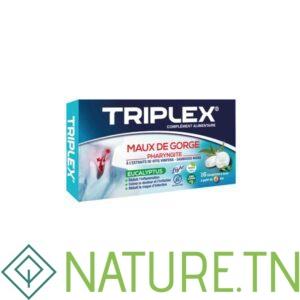 TRIPLEX MAUX DE GORGE PHARYNGITE EUCALYPTUS 16 COMPRIMES