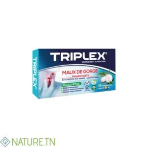TRIPLEX MAUX DE GORGE PHARYNGITE EUCALYPTUS 16 COMPRIMES