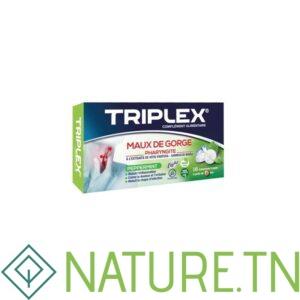 TRIPLEX MAUX DE GORGE PHARYNGITE PEPPERMINT 16 COMPRIMES