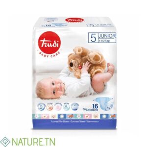 TRUDI BABY COUCHE JUNIOR 11/25KG TAILLE 5 BOITE 16