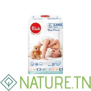TRUDI BABY PANTS EXTRA LARGE 15+ KG TAILLE 6 BOITE DE 10
