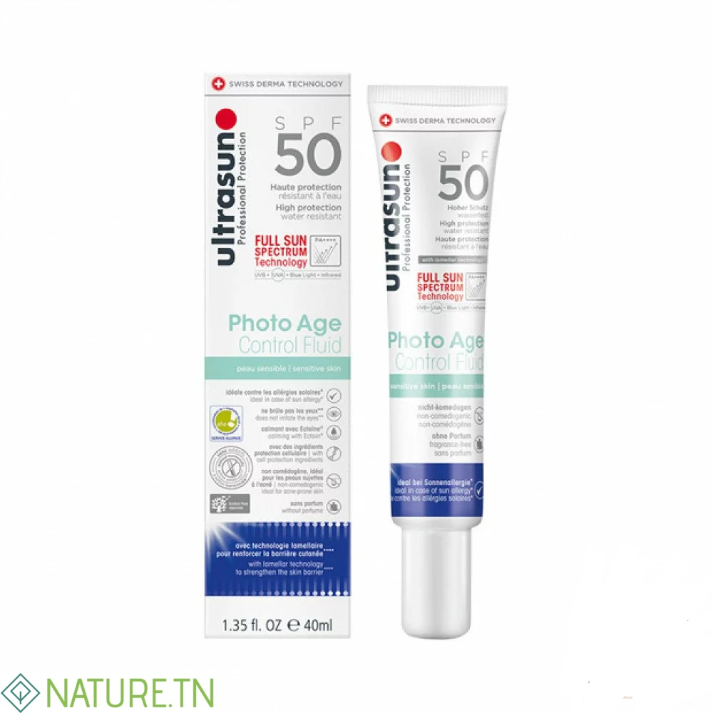 ULTRASUN PHOTO AGE CONTROL FLUID SPF50 40ML 1 ULTRASUN PHOTO AGE CONTROL FLUID SPF50 40ML 1