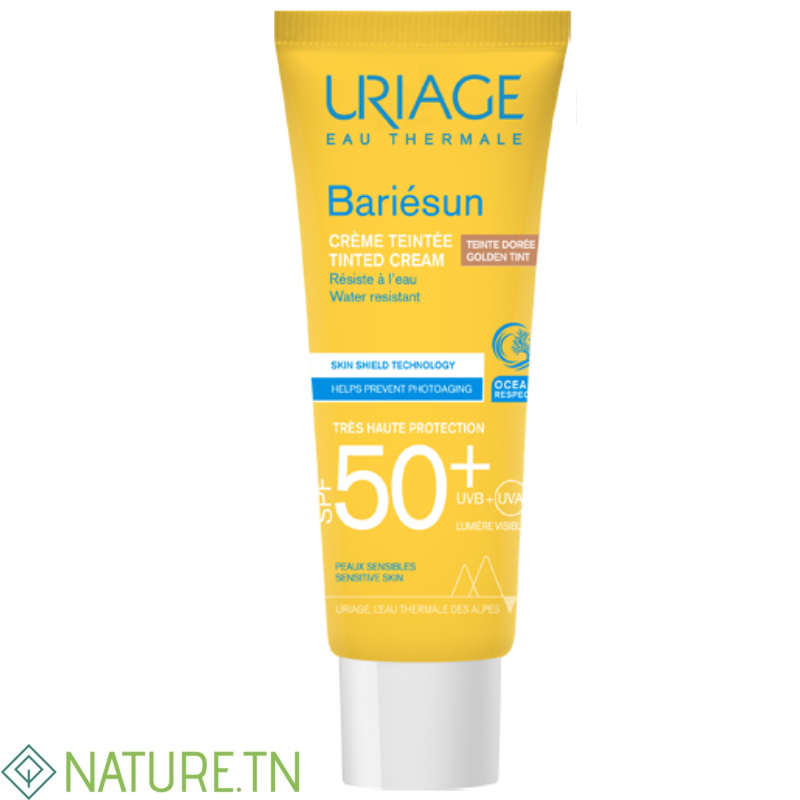 URIAGE BARIESUN CREME SOLAIRE TEINTEE DOREE SPF50+ 50ML 3 URIAGE BARIESUN CREME SOLAIRE TEINTEE DOREE SPF50+ 50ML