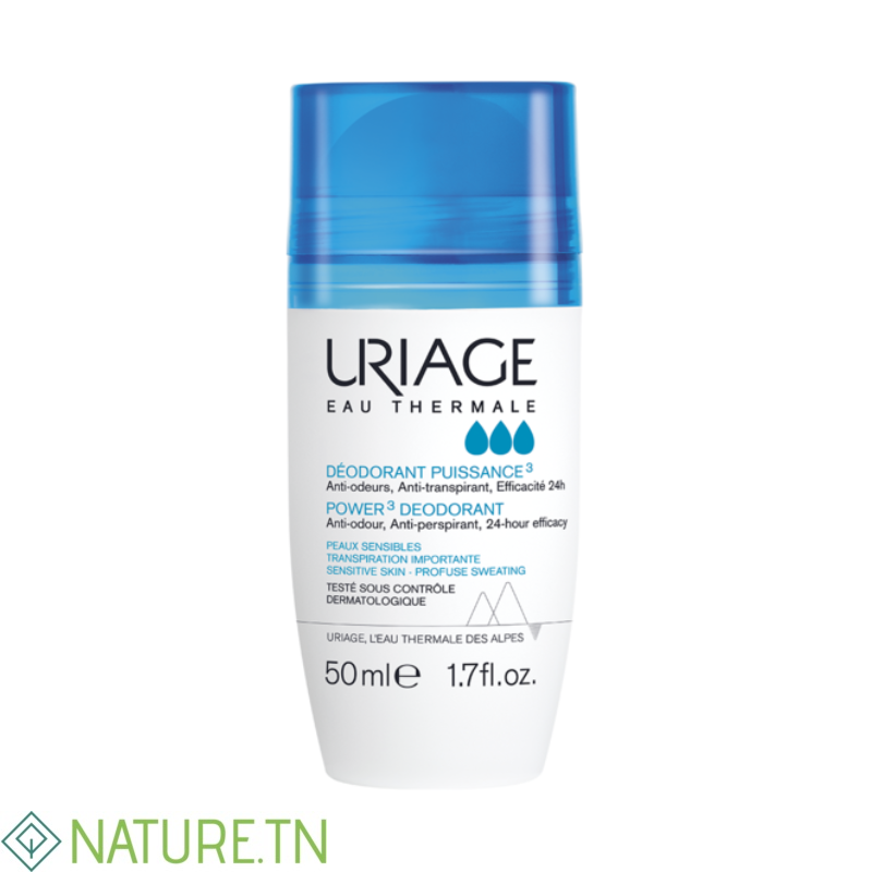 URIAGE DEODORANT PUISSANCE 3 50ML 2 URIAGE DEODORANT PUISSANCE 3 50ML 2