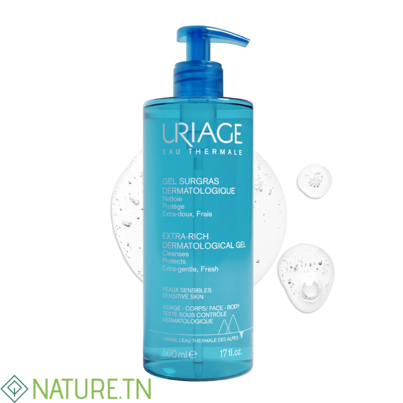 URIAGE GEL SURGRAS DERMATOLOGIQUE 500ML 3 URIAGE GEL SURGRAS DERMATOLOGIQUE 500ML