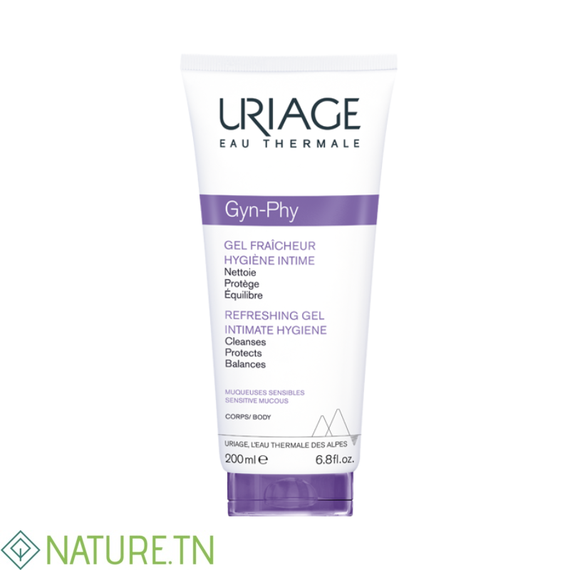 URIAGE GYN PHY GEL FRAICHEUR HYGIENE INTIME MUQUEUSES SENSIBLES 200ML 1 URIAGE GYN PHY GEL FRAICHEUR HYGIENE INTIME MUQUEUSES SENSIBLES 200ML 1