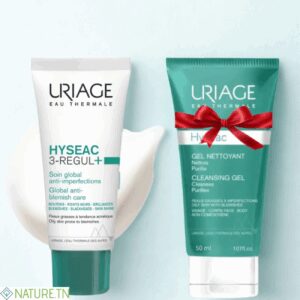 URIAGE HYSEAC 3 REGUL+ SOIN GLOBAL 40ML+HYSEAC GEL NETTOYANT 50ML (OFFERT)