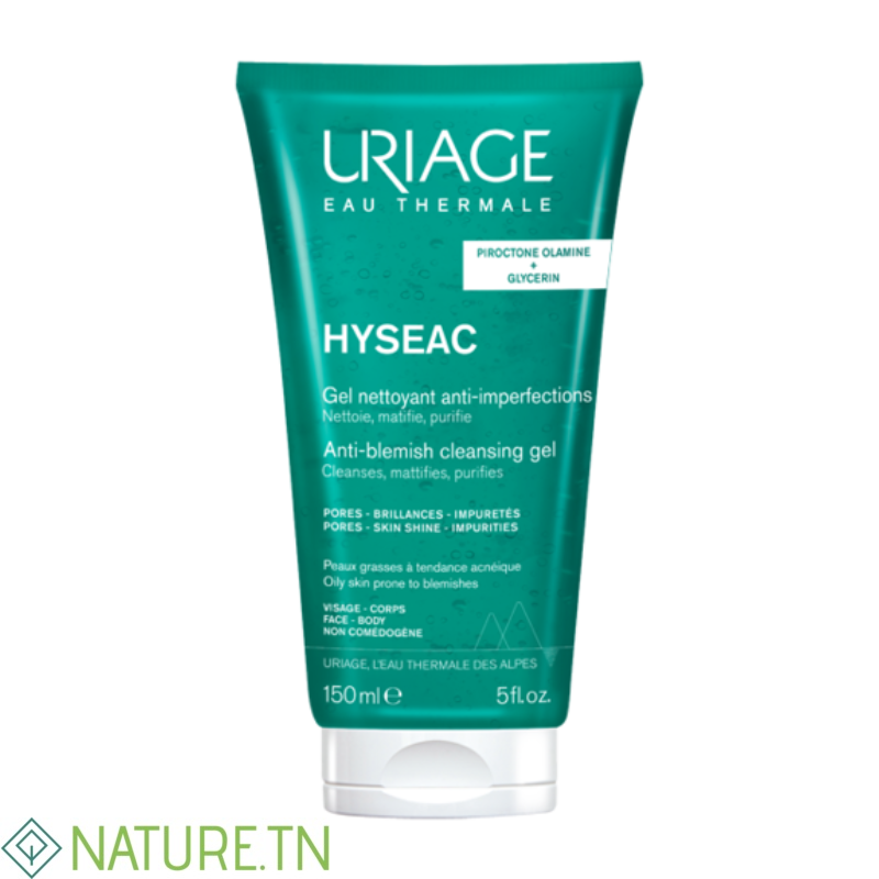 URIAGE HYSEAC GEL NETTOYANT 150ML 3 URIAGE HYSEAC GEL NETTOYANT 150ML