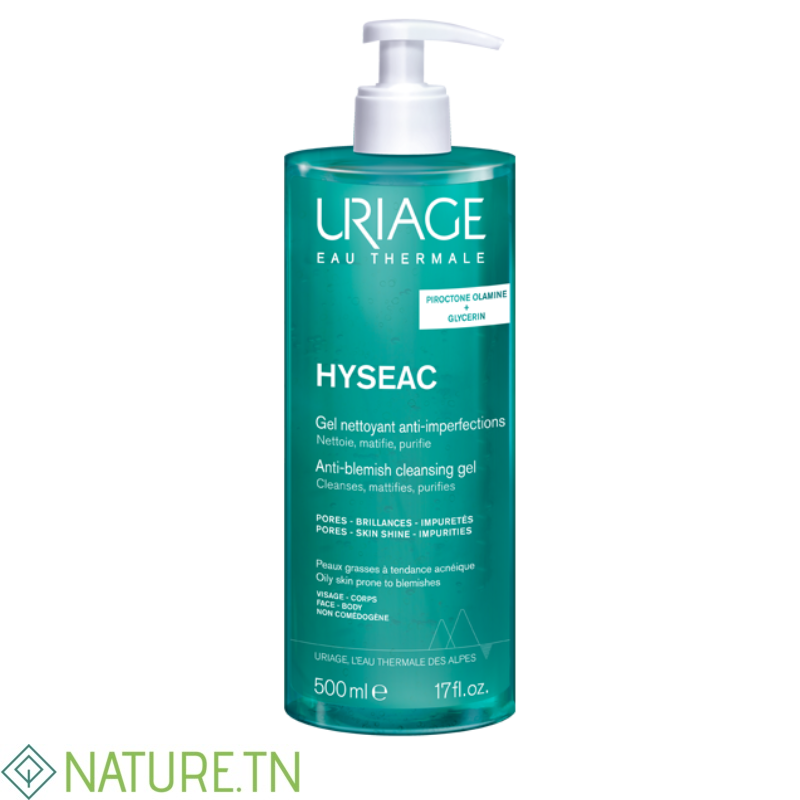 URIAGE HYSEAC GEL NETTOYANT 500ML 2