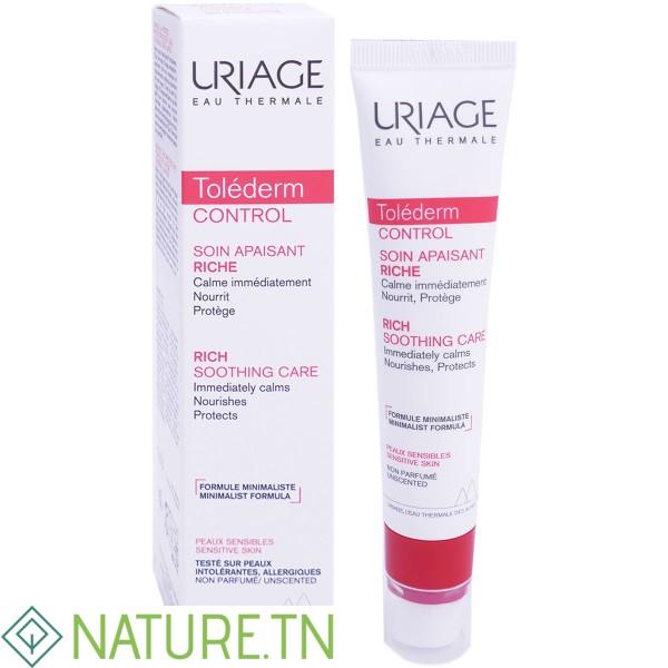 URIAGE TOLEDERM CONTROL SOIN APAISANT CREME RICHE 1 URIAGE TOLEDERM CONTROL SOIN APAISANT CREME RICHE 1