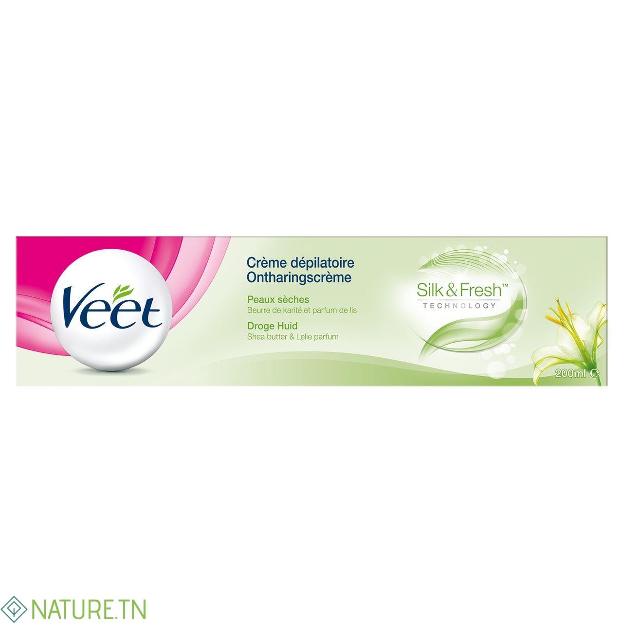 VEET CREME DEPILATOIRE PEAUX SECHE (VERT) 100ML 3 VEET CREME DEPILATOIRE PEAUX SECHE (VERT) 100ML