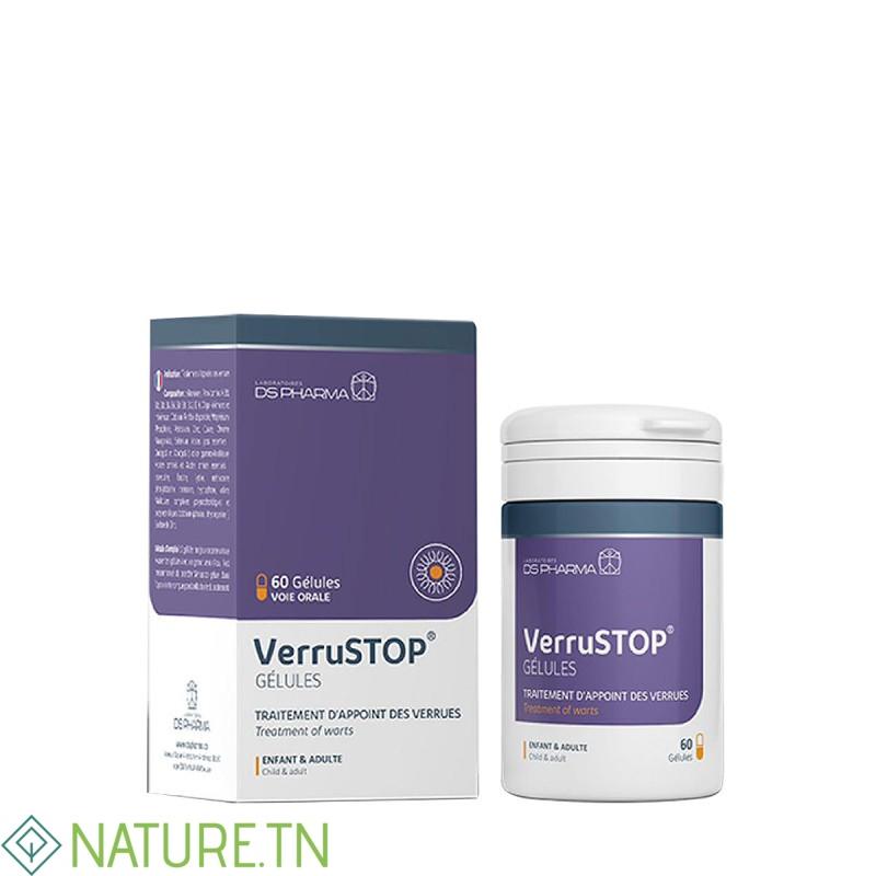 VERRUSTOP TRAITEMENT D'APPOINT DES VERRUES 60 GELULES 3 VERRUSTOP TRAITEMENT D'APPOINT DES VERRUES 60 GELULES