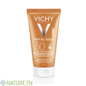 VICHY CAPITAL SOLEIL EMULSION TOUCHER SEC TEINTEE SPF50 50ML