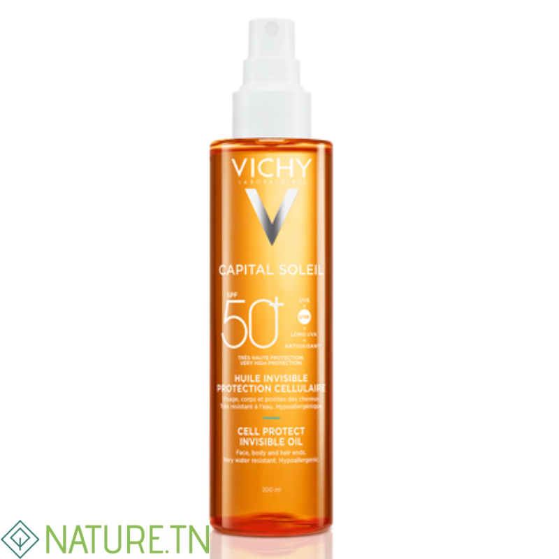 VICHY CAPITAL SOLEIL HUILE DE PROTECTION CELLULAIRE SPF50+ 200ML 1 VICHY CAPITAL SOLEIL HUILE DE PROTECTION CELLULAIRE SPF50+ 200ML 1