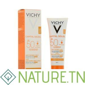 VICHY CAPITAL SOLEIL SOIN ANTI TACHES TEINTEE 3EN1 SPF50 50ML